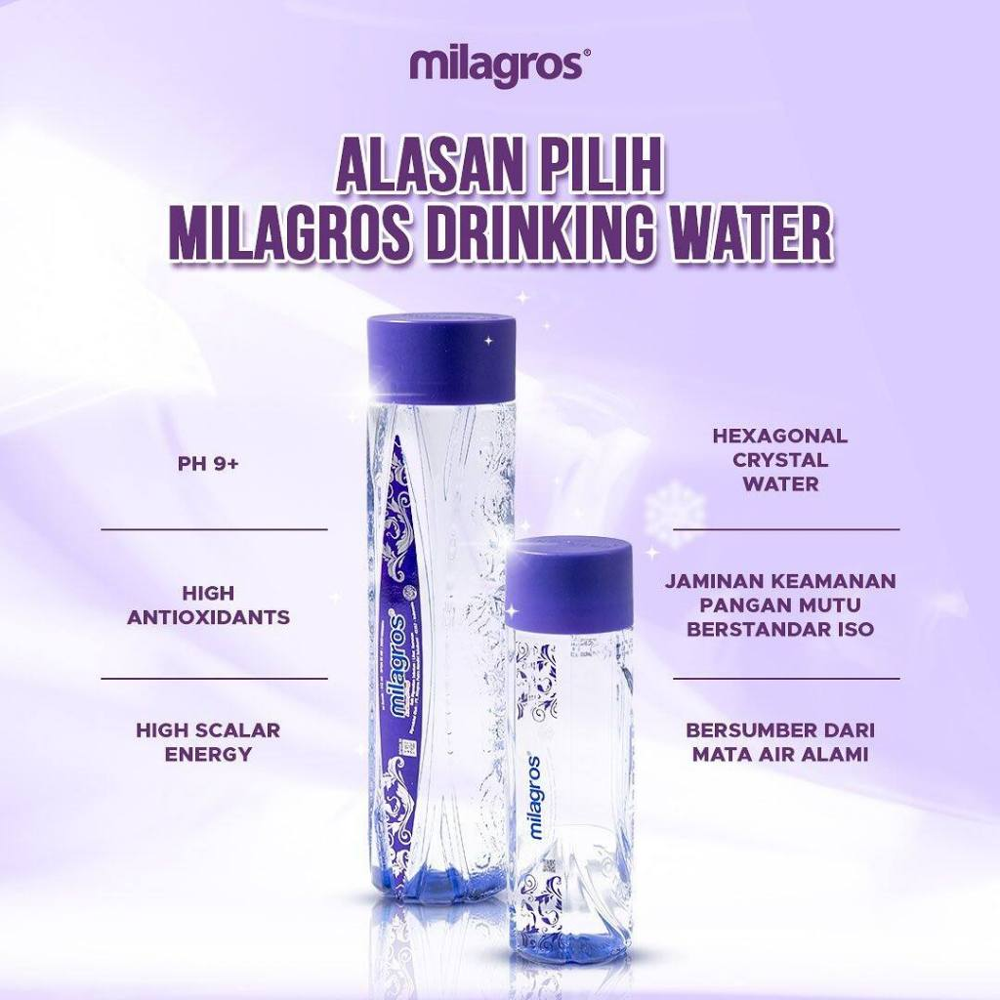 Poster alasan memilih Air Milagros