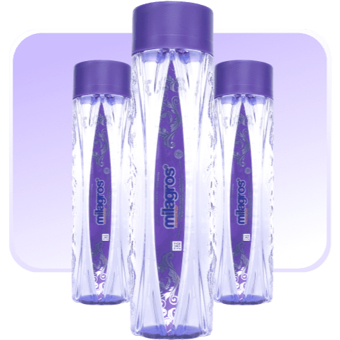 Tiga botol Air Milagros