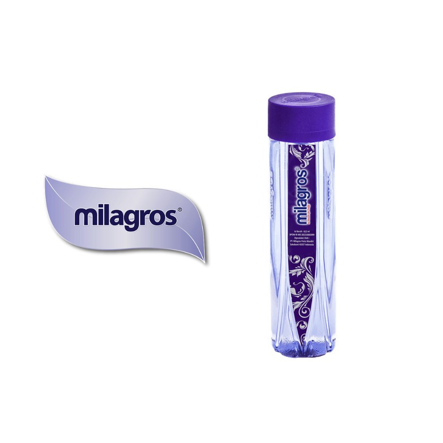 Gambar botol Air Milagros 612 ml