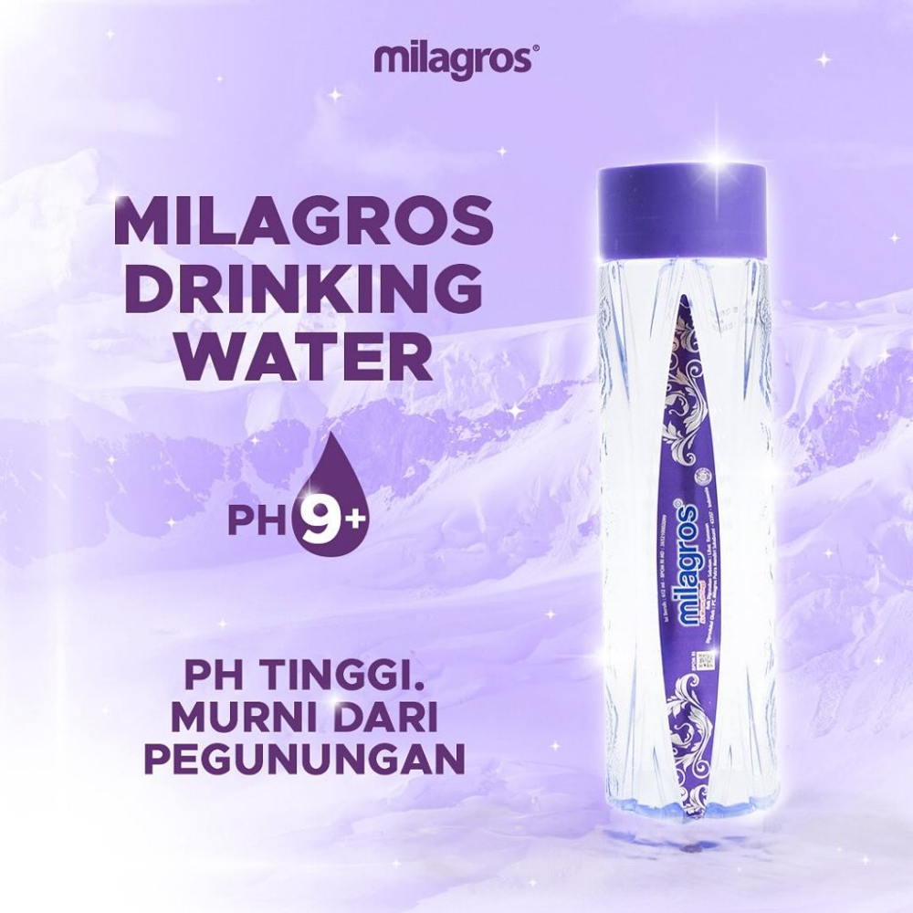 Informasi Air Milagros pH 9+